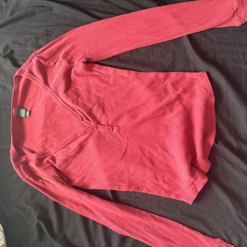 Wild Fable Deep Red V-Neck